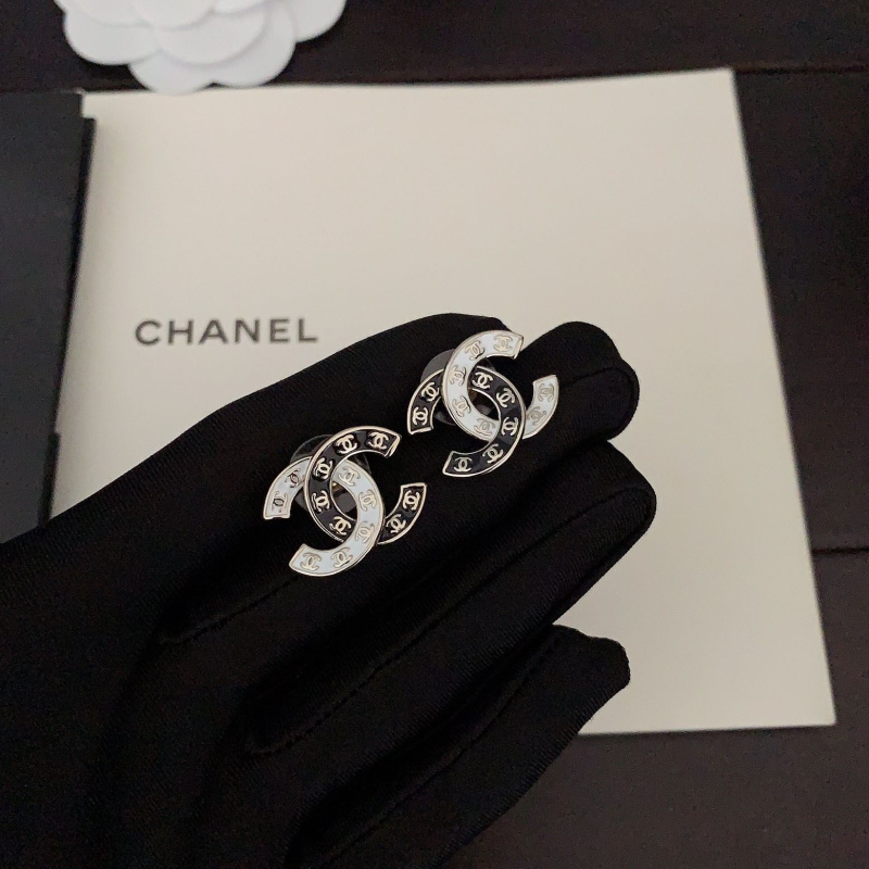 Ch*el earrings